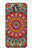 W3694 Hippie Art Pattern Hülle Schutzhülle Taschen und Leder Flip für Nokia 3.1
