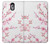 W3707 Pink Cherry Blossom Spring Flower Hülle Schutzhülle Taschen und Leder Flip für Nokia 3.1