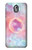 W3709 Pink Galaxy Hülle Schutzhülle Taschen und Leder Flip für Nokia 3.1