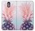 W3711 Pink Pineapple Hülle Schutzhülle Taschen und Leder Flip für Nokia 3.1