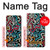 W3712 Pop Art Pattern Hülle Schutzhülle Taschen und Leder Flip für Nokia 3.1