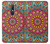 W3694 Hippie Art Pattern Hülle Schutzhülle Taschen und Leder Flip für Nokia 5.1, Nokia 5 2018