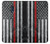 W3687 Firefighter Thin Red Line American Flag Hülle Schutzhülle Taschen und Leder Flip für Nokia 3