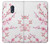 W3707 Pink Cherry Blossom Spring Flower Hülle Schutzhülle Taschen und Leder Flip für Nokia 3