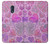 W3710 Pink Love Heart Hülle Schutzhülle Taschen und Leder Flip für Nokia 3