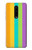 W3678 Colorful Rainbow Vertical Hülle Schutzhülle Taschen und Leder Flip für OnePlus 8
