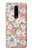 W3688 Floral Flower Art Pattern Hülle Schutzhülle Taschen und Leder Flip für OnePlus 8