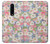 W3688 Floral Flower Art Pattern Hülle Schutzhülle Taschen und Leder Flip für OnePlus 8