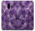W3713 Purple Quartz Amethyst Graphic Printed Hülle Schutzhülle Taschen und Leder Flip für OnePlus 6T