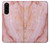 W3670 Blood Marble Hülle Schutzhülle Taschen und Leder Flip für Sony Xperia 5
