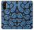 W3679 Cute Ghost Pattern Hülle Schutzhülle Taschen und Leder Flip für Sony Xperia 5