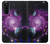 W3689 Galaxy Outer Space Planet Hülle Schutzhülle Taschen und Leder Flip für Sony Xperia 5