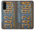 W3750 Vintage Vehicle Registration Plate Hülle Schutzhülle Taschen und Leder Flip für Sony Xperia 5