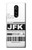 W3664 Airline Travel Luggage Label Hülle Schutzhülle Taschen und Leder Flip für Sony Xperia 1