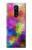 W3677 Colorful Brick Mosaics Hülle Schutzhülle Taschen und Leder Flip für Sony Xperia 1