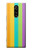 W3678 Colorful Rainbow Vertical Hülle Schutzhülle Taschen und Leder Flip für Sony Xperia 1