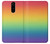 W3698 LGBT Gradient Pride Flag Hülle Schutzhülle Taschen und Leder Flip für Sony Xperia 1