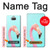 W3708 Pink Flamingo Hülle Schutzhülle Taschen und Leder Flip für Sony Xperia 10
