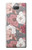 W3716 Rose Floral Pattern Hülle Schutzhülle Taschen und Leder Flip für Sony Xperia 10