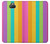 W3678 Colorful Rainbow Vertical Hülle Schutzhülle Taschen und Leder Flip für Sony Xperia 10 Plus