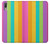 W3678 Colorful Rainbow Vertical Hülle Schutzhülle Taschen und Leder Flip für Sony Xperia L3