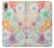 W3705 Pastel Floral Flower Hülle Schutzhülle Taschen und Leder Flip für Sony Xperia L3