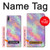 W3706 Pastel Rainbow Galaxy Pink Sky Hülle Schutzhülle Taschen und Leder Flip für Sony Xperia L3