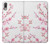 W3707 Pink Cherry Blossom Spring Flower Hülle Schutzhülle Taschen und Leder Flip für Sony Xperia L3