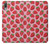 W3719 Strawberry Pattern Hülle Schutzhülle Taschen und Leder Flip für Sony Xperia L3