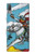 W3731 Tarot Card Knight of Swords Hülle Schutzhülle Taschen und Leder Flip für Sony Xperia L3