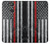 W3687 Firefighter Thin Red Line American Flag Hülle Schutzhülle Taschen und Leder Flip für Sony Xperia XA2 Ultra