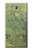 W3748 Van Gogh A Lane in a Public Garden Hülle Schutzhülle Taschen und Leder Flip für Sony Xperia XA2 Ultra
