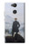 W3789 Wanderer above the Sea of Fog Hülle Schutzhülle Taschen und Leder Flip für Sony Xperia XA2