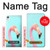 W3708 Pink Flamingo Hülle Schutzhülle Taschen und Leder Flip für Sony Xperia XA1