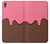 W3754 Strawberry Ice Cream Cone Hülle Schutzhülle Taschen und Leder Flip für Sony Xperia XA1