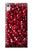 W3757 Pomegranate Hülle Schutzhülle Taschen und Leder Flip für Sony Xperia XA1