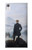 W3789 Wanderer above the Sea of Fog Hülle Schutzhülle Taschen und Leder Flip für Sony Xperia XA1