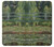 W3674 Claude Monet Footbridge and Water Lily Pool Hülle Schutzhülle Taschen und Leder Flip für Sony Xperia XZ1