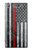 W3687 Firefighter Thin Red Line American Flag Hülle Schutzhülle Taschen und Leder Flip für Sony Xperia XZ1