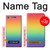 W3698 LGBT Gradient Pride Flag Hülle Schutzhülle Taschen und Leder Flip für Sony Xperia XZ1