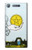 W3722 Tarot Card Ace of Pentacles Coins Hülle Schutzhülle Taschen und Leder Flip für Sony Xperia XZ1