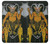 W3740 Tarot Card The Devil Hülle Schutzhülle Taschen und Leder Flip für Sony Xperia XZ1