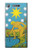 W3744 Tarot Card The Star Hülle Schutzhülle Taschen und Leder Flip für Sony Xperia XZ1