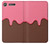 W3754 Strawberry Ice Cream Cone Hülle Schutzhülle Taschen und Leder Flip für Sony Xperia XZ1