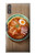 W3756 Ramen Noodles Hülle Schutzhülle Taschen und Leder Flip für Sony Xperia XZ