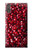 W3757 Pomegranate Hülle Schutzhülle Taschen und Leder Flip für Sony Xperia XZ