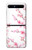 W3707 Pink Cherry Blossom Spring Flower Hülle Schutzhülle Taschen Flip für Samsung Galaxy Z Flip 5G