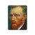 W3335 Vincent Van Gogh Self Portrait Tablet Hülle Schutzhülle Taschen für iPad Pro 11 (2021,2020,2018, 3rd, 2nd, 1st)