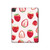 W3481 Strawberry Tablet Hülle Schutzhülle Taschen für iPad Pro 11 (2021,2020,2018, 3rd, 2nd, 1st)