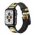 CA0771 Virgin Mary Prayer Leather & Silicone Smart Watch Band Strap For Apple Watch iWatch